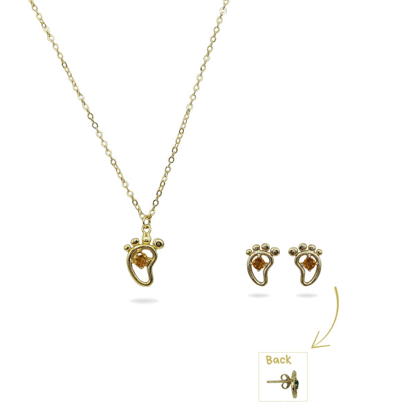 Sterling Silver Necklace and Earrings