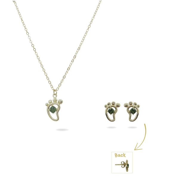 Sterling Silver Necklace and Earrings