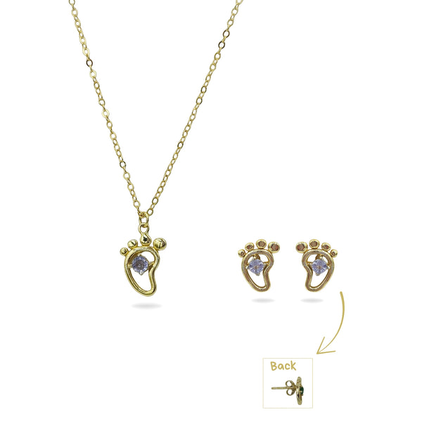 Sterling Silver Necklace and Earrings