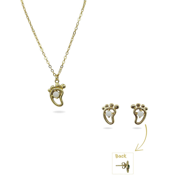 Sterling Silver Necklace and Earrings