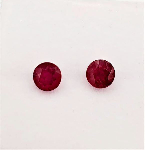6X6mm Round Loose Gemstones