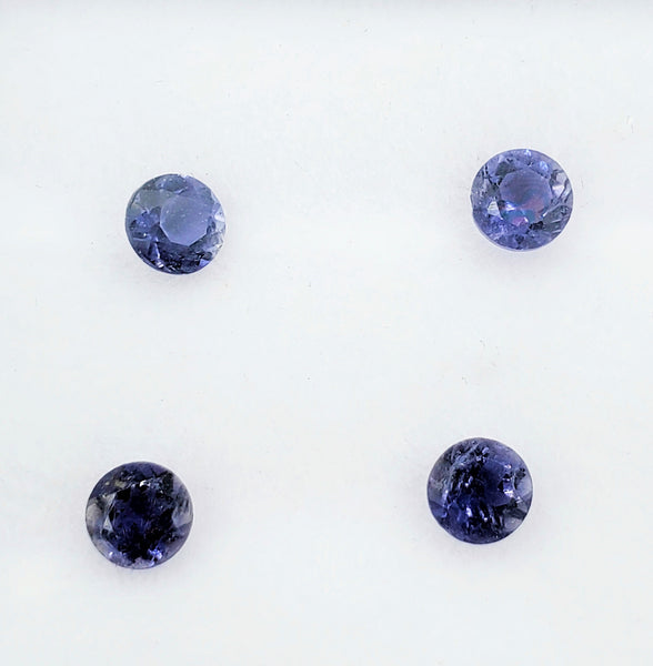 4X4mm Round Loose Gemstones