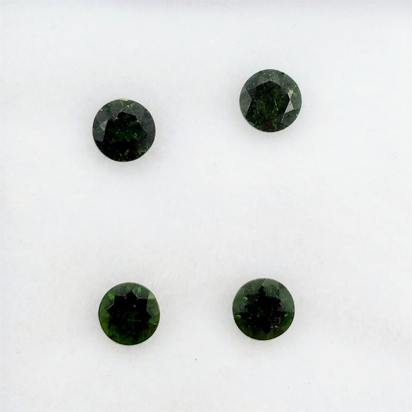 4X4mm Round Loose Gemstones