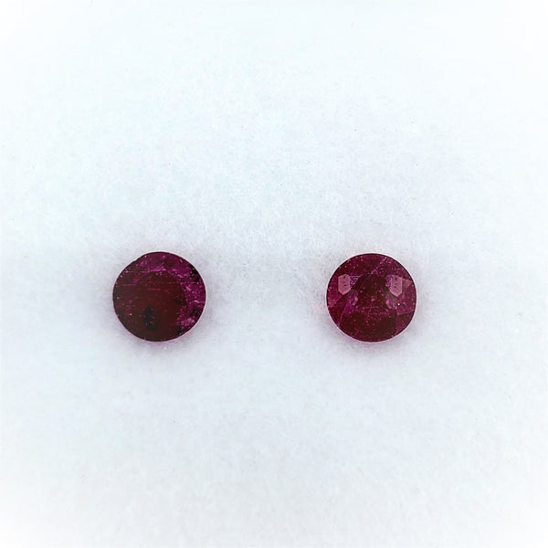 4X4mm Round Loose Gemstones