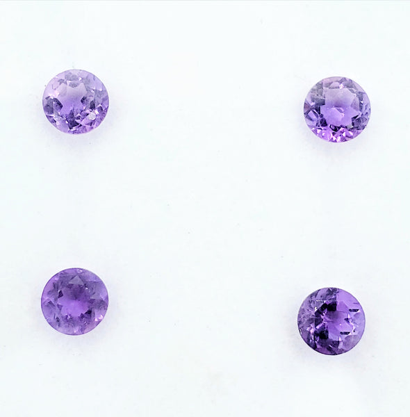 4X4mm Round Loose Gemstones