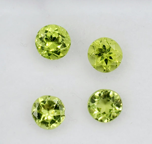 5X5mm Round Loose Gemstones