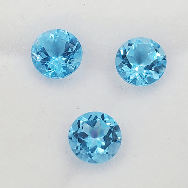 6X6mm Round Loose Gemstones