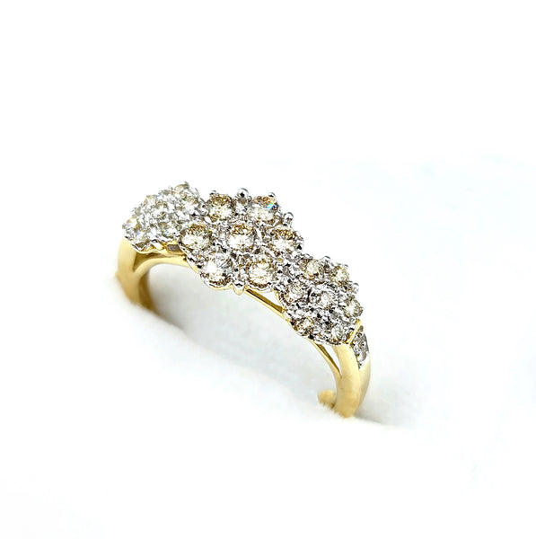 10K Yellow Gold Diamond Ring