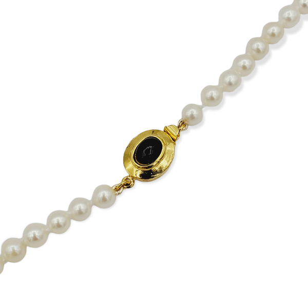 Genuine Freshwater Pearls (5.4-5.5mm) Necklace