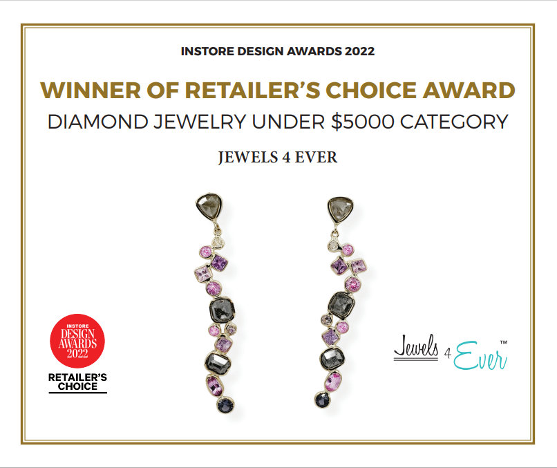 Our Boho Cherry Blossom Earrings won the "Retailer's Choice Award"