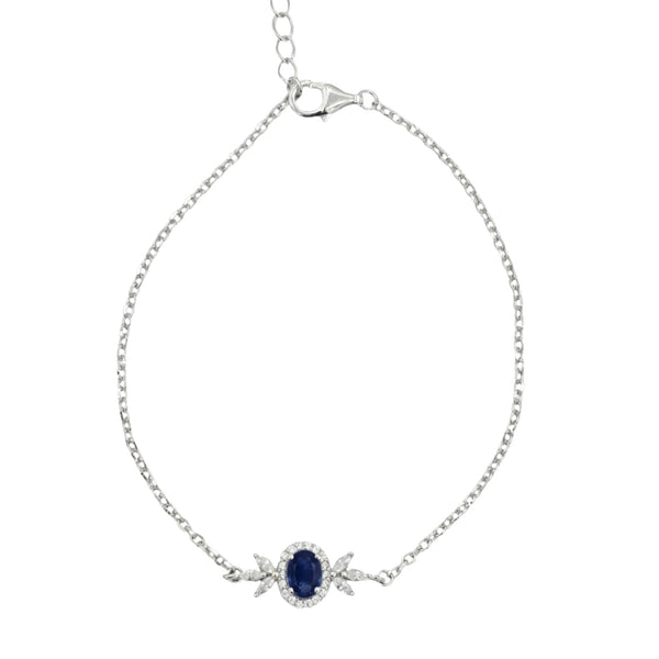 Sterling Silver Set of Necklace, Earrings, Bracelet, and Ring