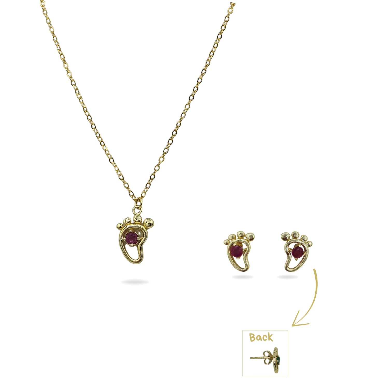 Sterling Silver Necklace and Earrings