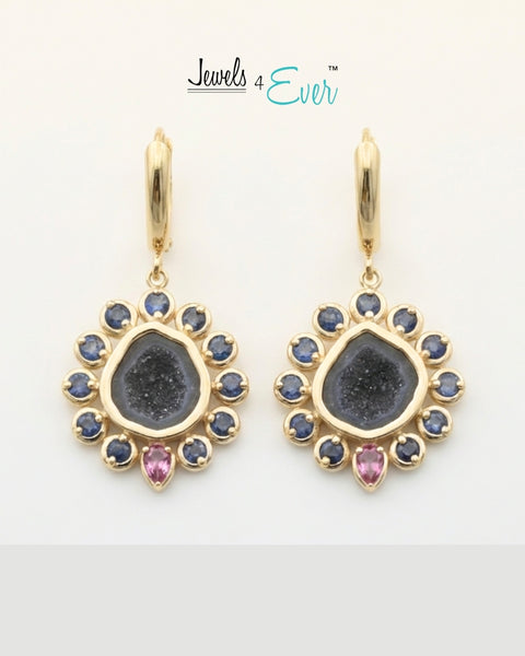 14Kt Gold Geode Collection