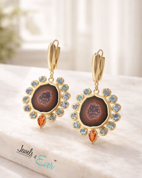 14Kt Gold Geode Collection