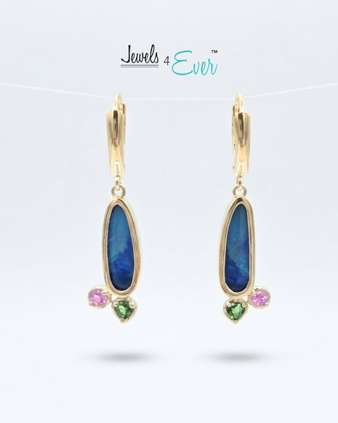 14Kt Gold Opal Collection