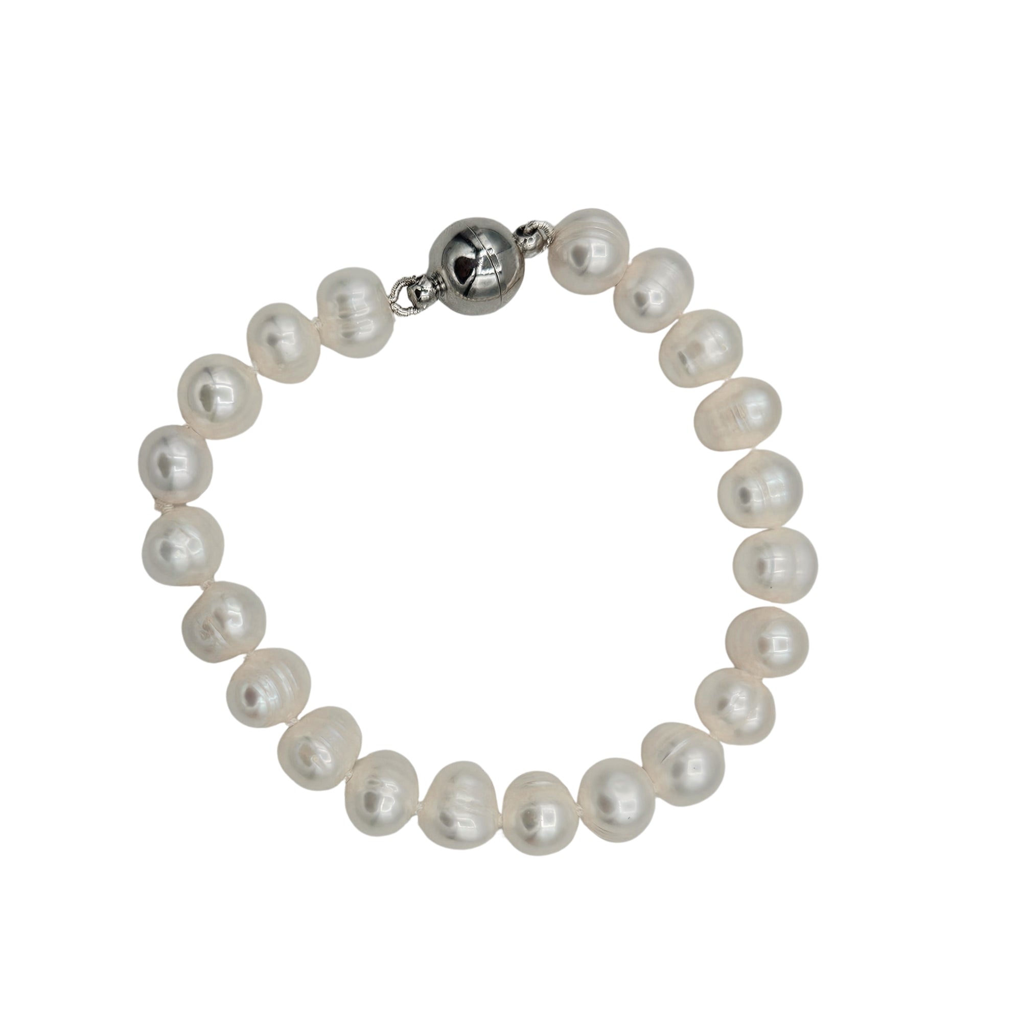 Genuine Freshwater Pearls 8mm Bracelet and Necklace