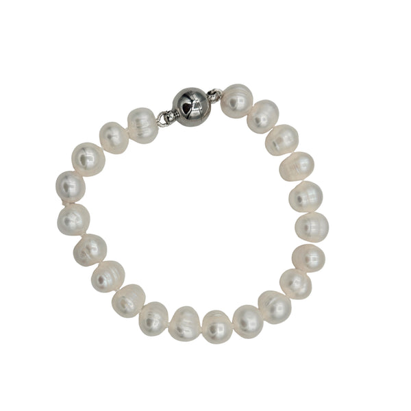 Genuine Freshwater Pearls 8mm Bracelet and Necklace