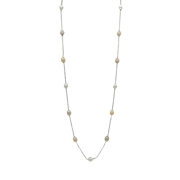 Genuine Freshwater Pearls 10x7mm Bracelet and Necklace