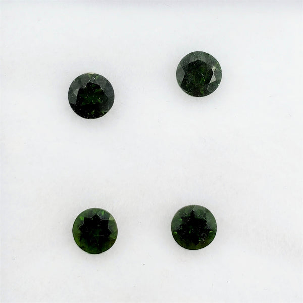 4X4mm Round Loose Gemstones